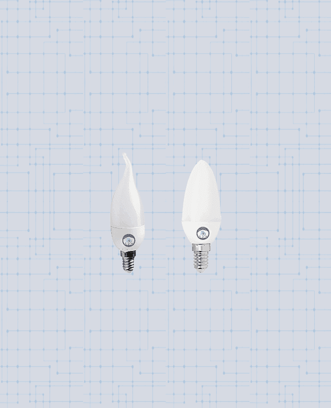 CANDLE White or Warm 6W