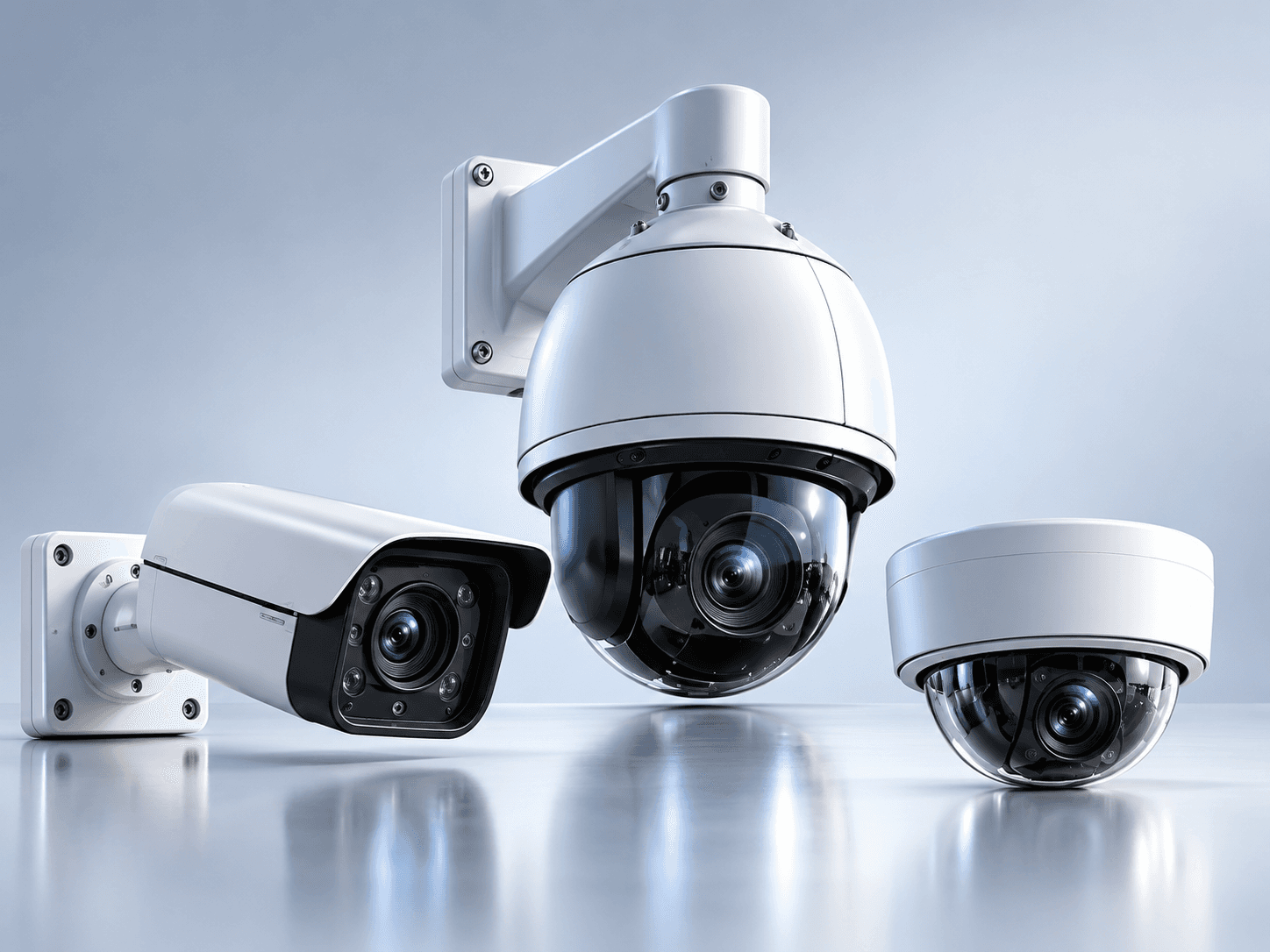 Different CCTV camera formats for surveillance projects